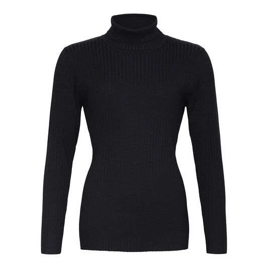 Pitkähihainen ribbineulospusero – ajaton ja mukava perusvaate arkeen ja toimistolle