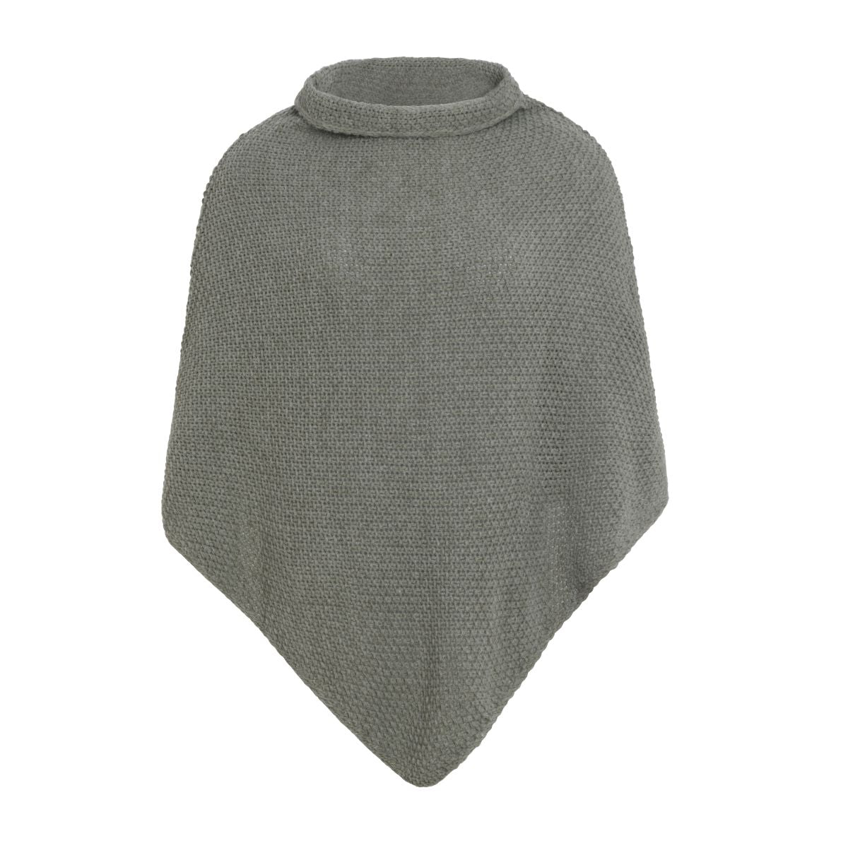 Knit Factory Coco Knitted Poncho, lämmin ja tyylikäs neuleponcho poolokauluksella