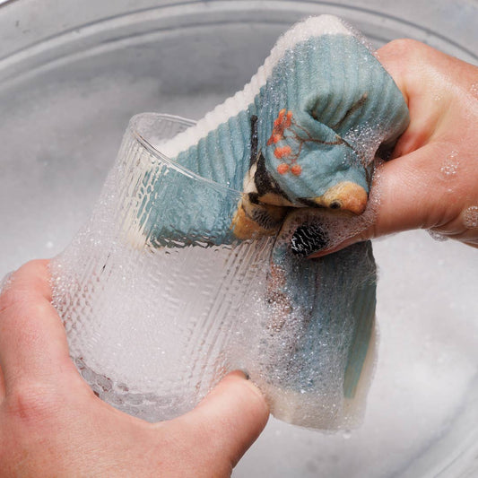 Design tiskirätti tekstillä A new HOME