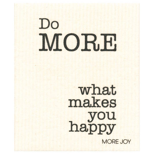 Design tiskirätti tekstillä Do More