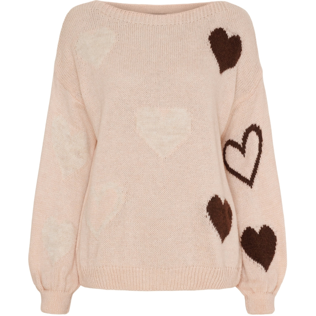 Amarante-neule, klassinen sydänkuvioitu neule Marta Du Châteaulta.