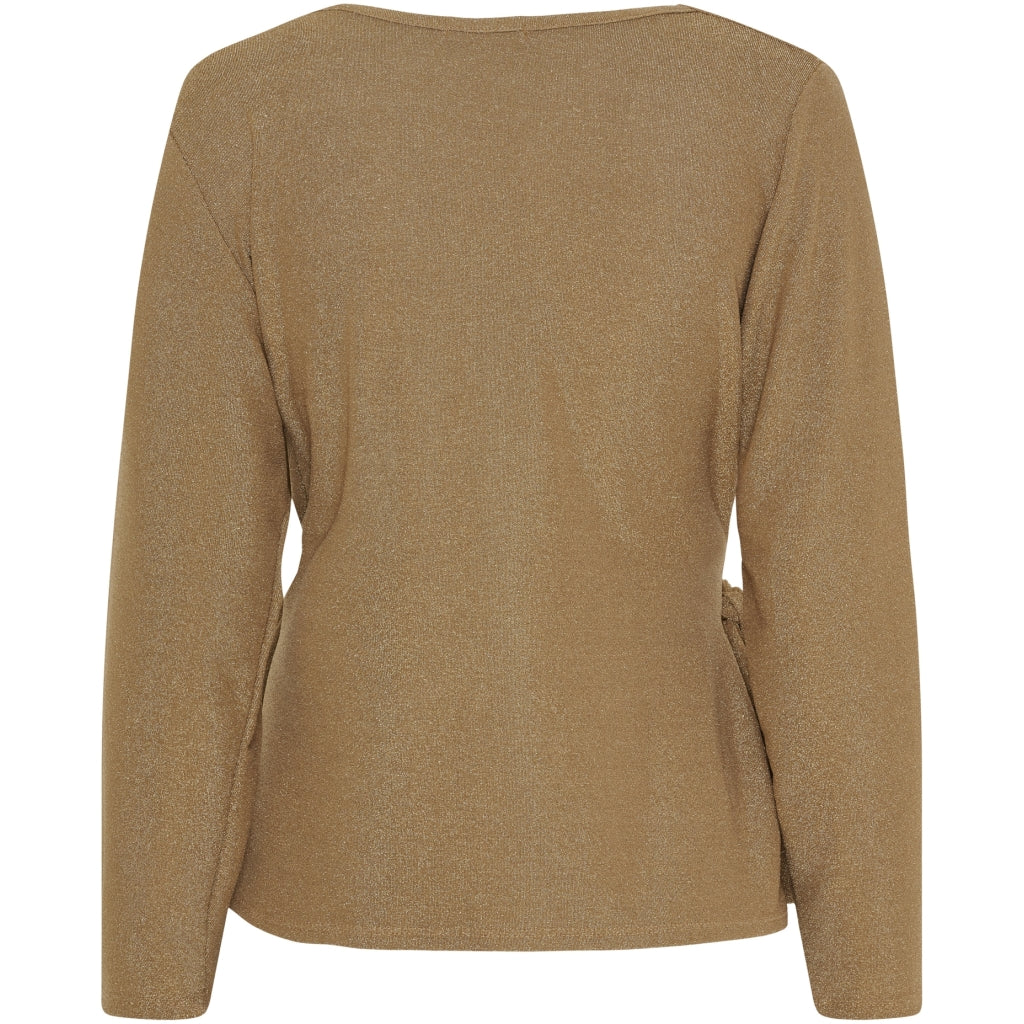 Andi kietaisupaita, kimaltava juhlallinen pusero rypytyksillä ja nauhakiinnityksellä. Elegantti ja naisellinen pusero juhlaan ja arkeen.