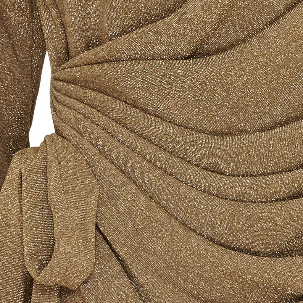 Andi kietaisupaita, kimaltava juhlallinen pusero rypytyksillä ja nauhakiinnityksellä. Elegantti ja naisellinen pusero juhlaan ja arkeen.