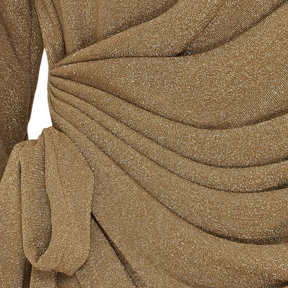 Andi kietaisupaita, kimaltava juhlallinen pusero rypytyksillä ja nauhakiinnityksellä. Elegantti ja naisellinen pusero juhlaan ja arkeen.