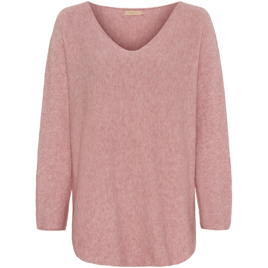 Martan Celina-neule – kevyt ja elegantti V-aukkoinen naisten neule