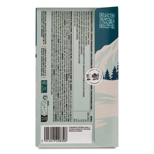 Dolfin Vintage Winter Nougat & Honey Milk Chocolate 70 g – belgialainen maitosuklaalevy nougatilla ja hunajalla vintage-talvikääreessä.