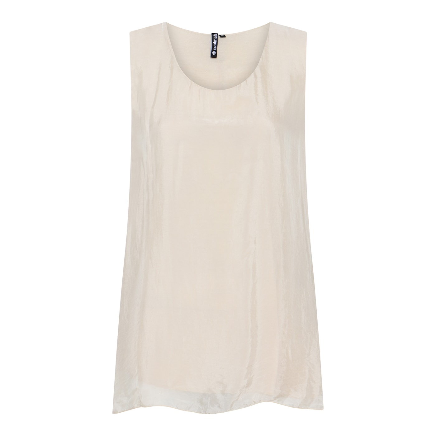 Hihaton silkkiviskoositoppi naisille, kevyt ja laskeutuva, elegantti toppi, 70% viskoosi 30% silkki