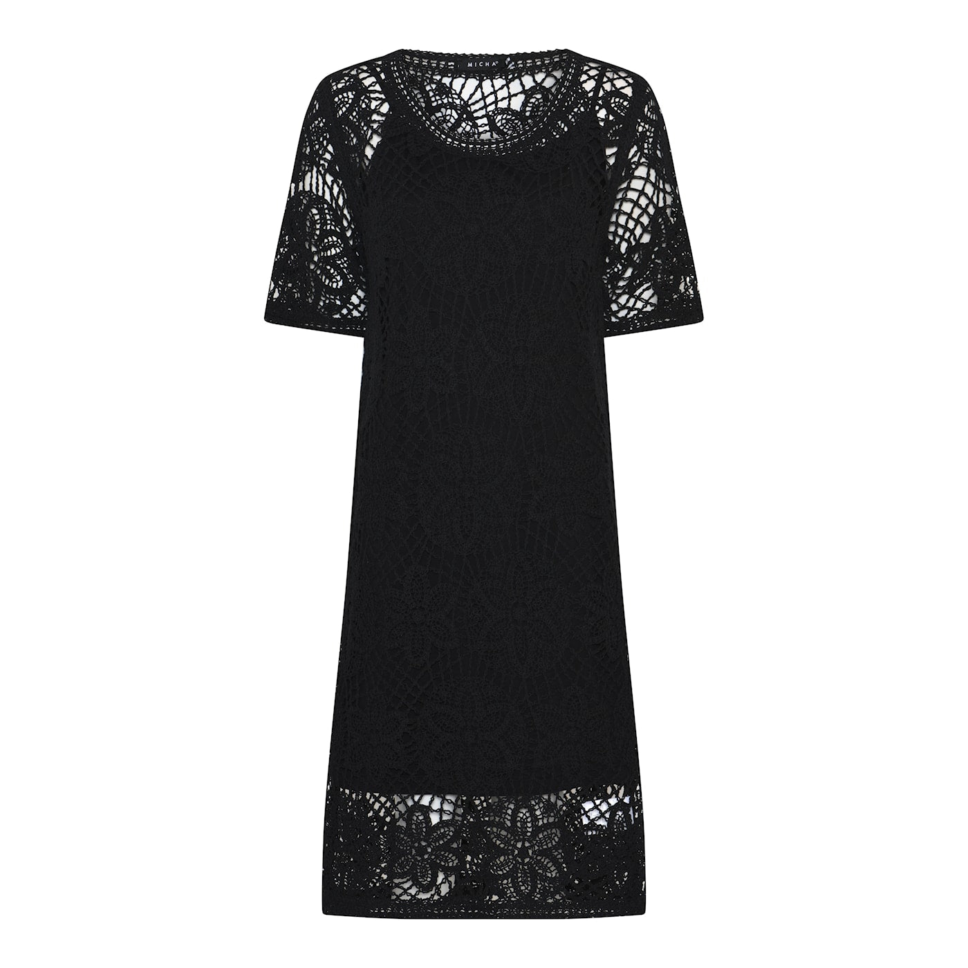 Herkkä pitsimekko alusmekolla, romanttinen ja elegantti kesämekko juhliin