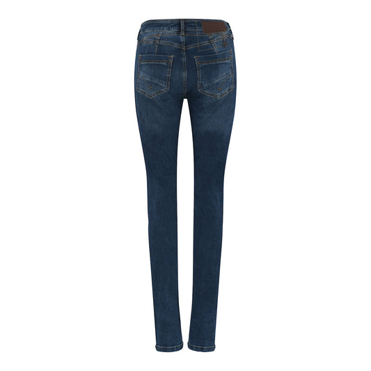 Junica-farkut Soulmate, klassiset ja istuvat farkut kapeilla lahkeilla – mukavat ja monikäyttöiset farkut arkeen.