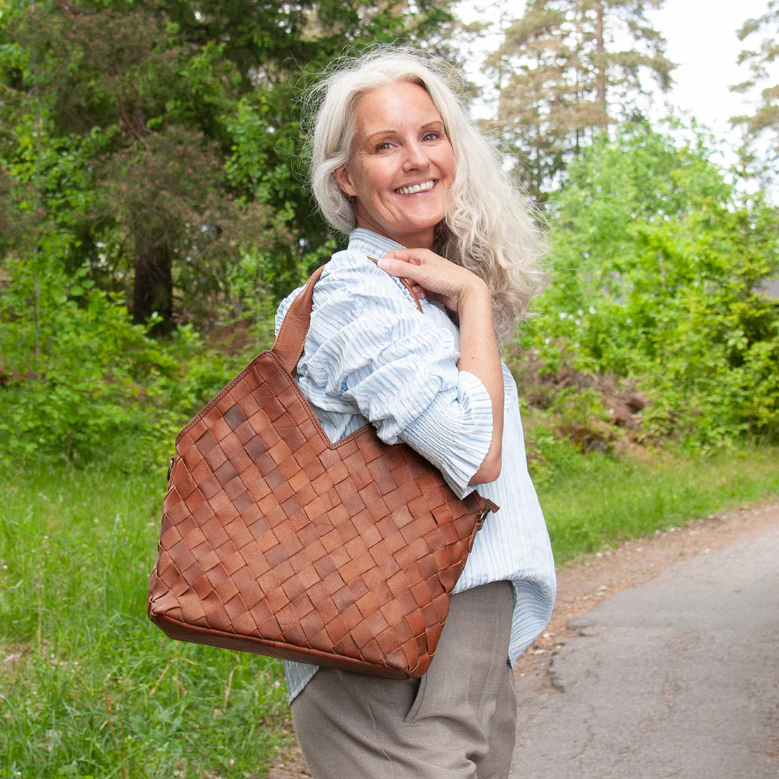 Louis Shopper Rosenvinge – tyylikäs nahkainen shopper-laukku naisille