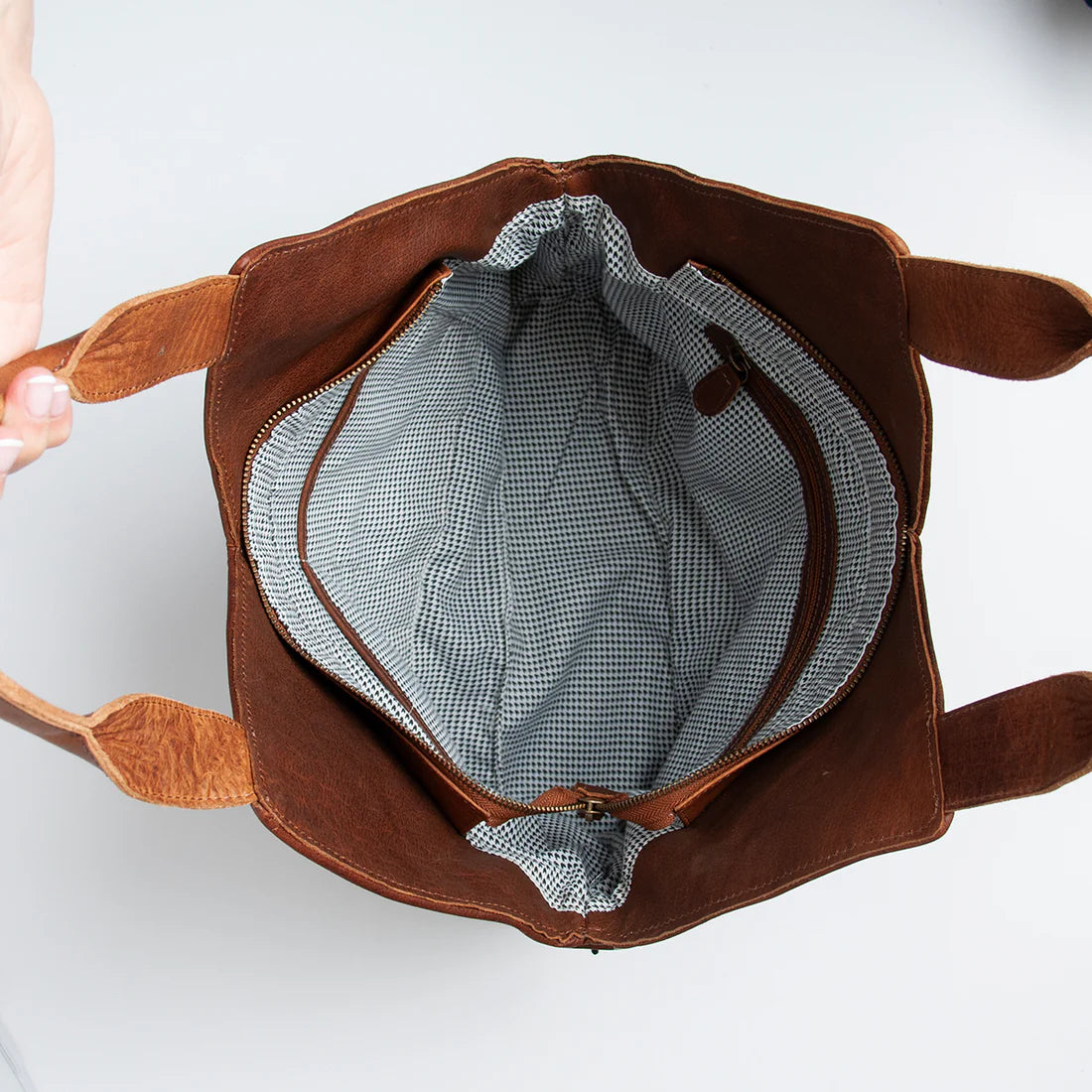 Louis Shopper Rosenvinge – tyylikäs nahkainen shopper-laukku naisille