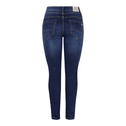 Nahla-farkut – rennon tyylikkäät pillifarkut naisille joustavasta denimistä