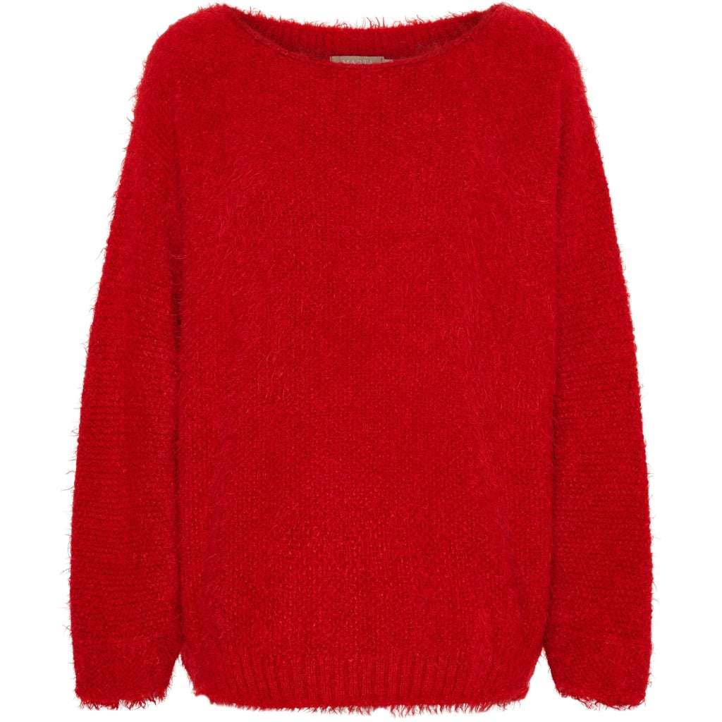 MARTAn Anouk neulepusero, pehmeä ja lämmin monimateriaalinen neule.