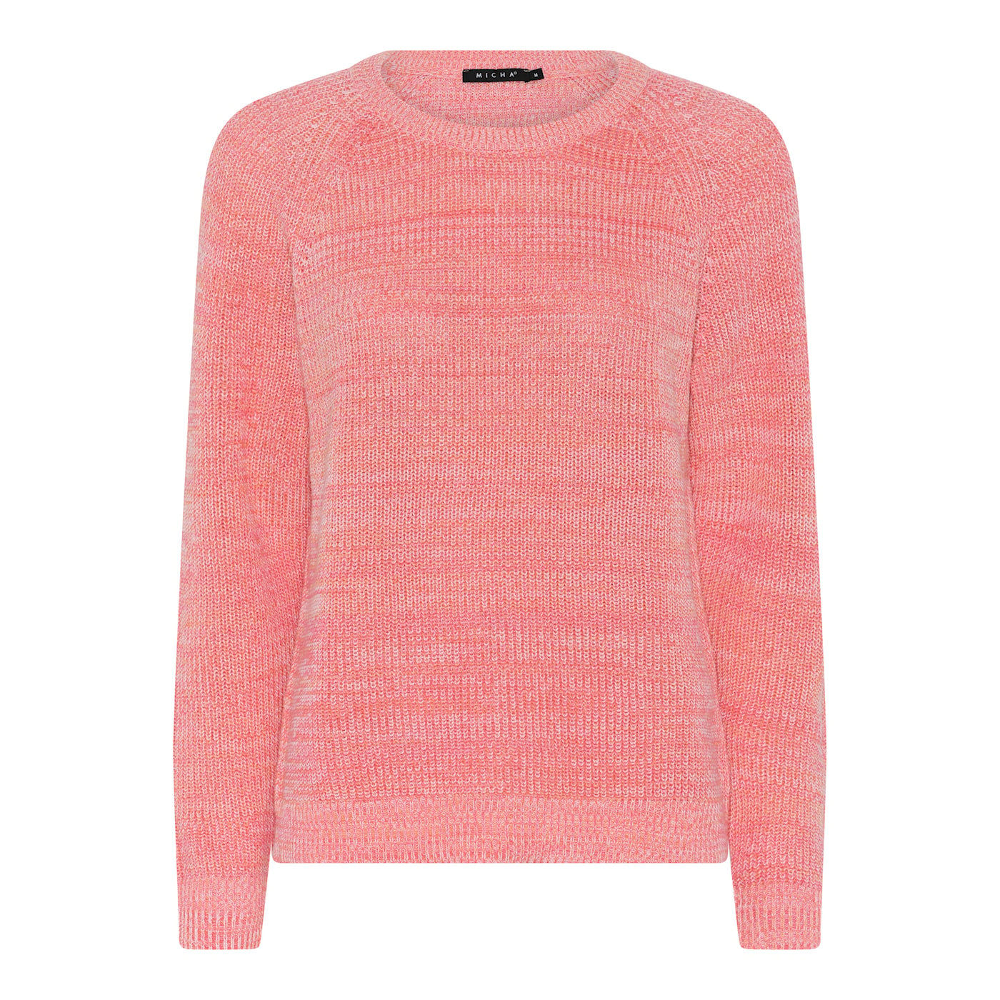 Pehmeä meleerattu puuvillasekoiteneule. Perusneule housujen tai hameen kanssa.