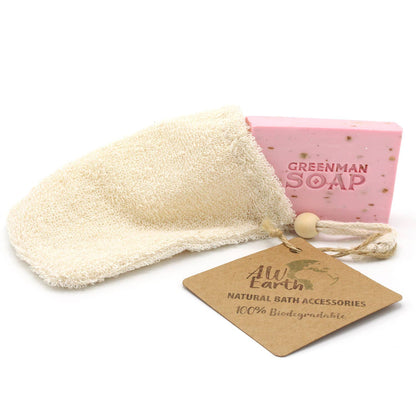 Nature Soap Bag, ekologinen ja käytännöllinen ramista valmistettu saippuapussi.