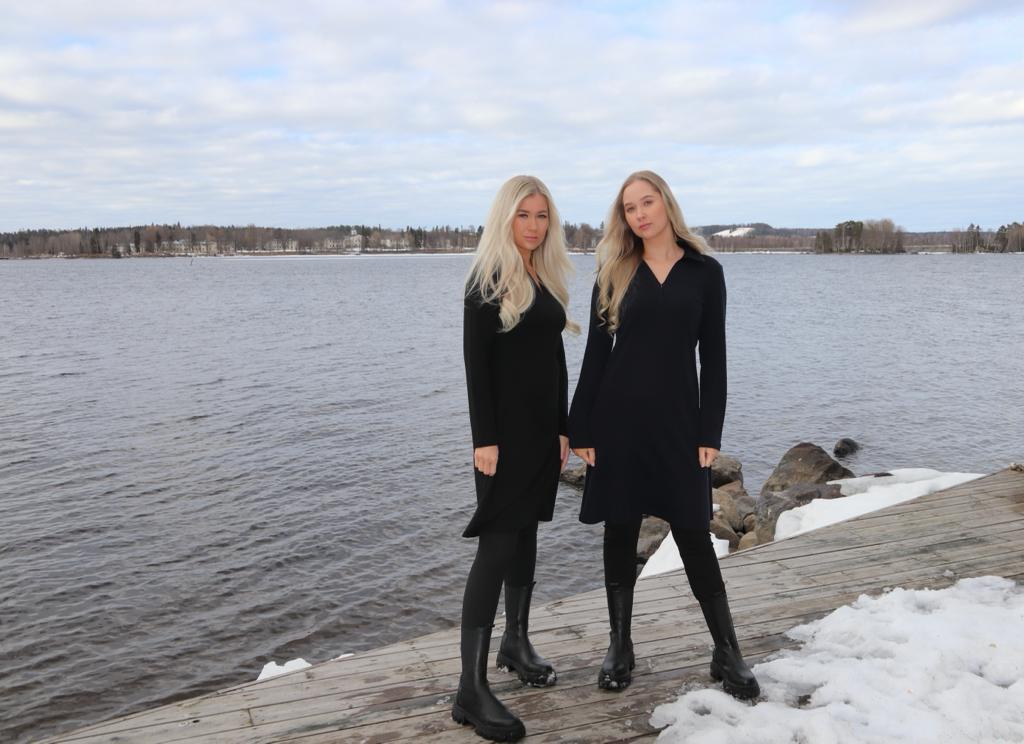 Niccolein merinovillahousut, kapea malli ja kuminauhavyötärö.