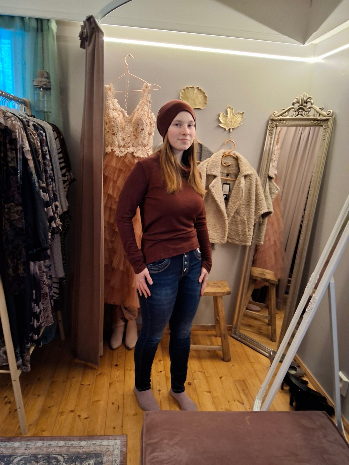 Niccolei 100% merinovilla poolokauluspaita