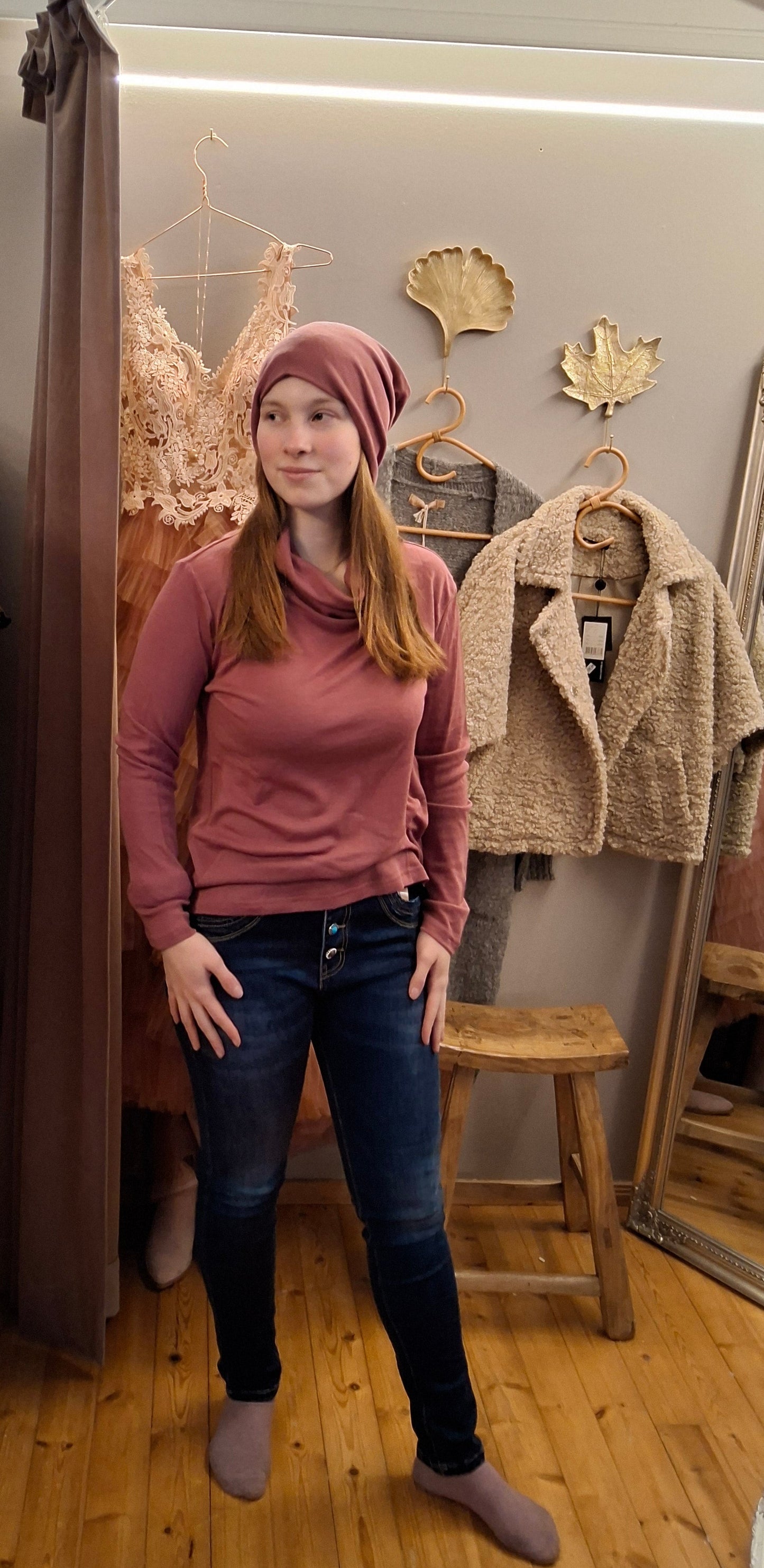 Niccolei 100% merinovilla poolokauluspaita