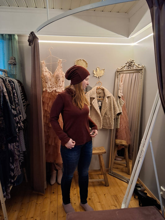 Merinovillapipo by Niccolei, kotimainen mulesing-vapaa merinovillapipo.