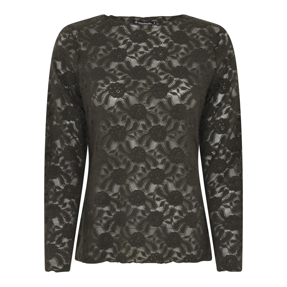 Florin-meshpaita Soulmate – elegantti mesh-paita kudotulla kuviolla, kevyt ja hengittävä malli