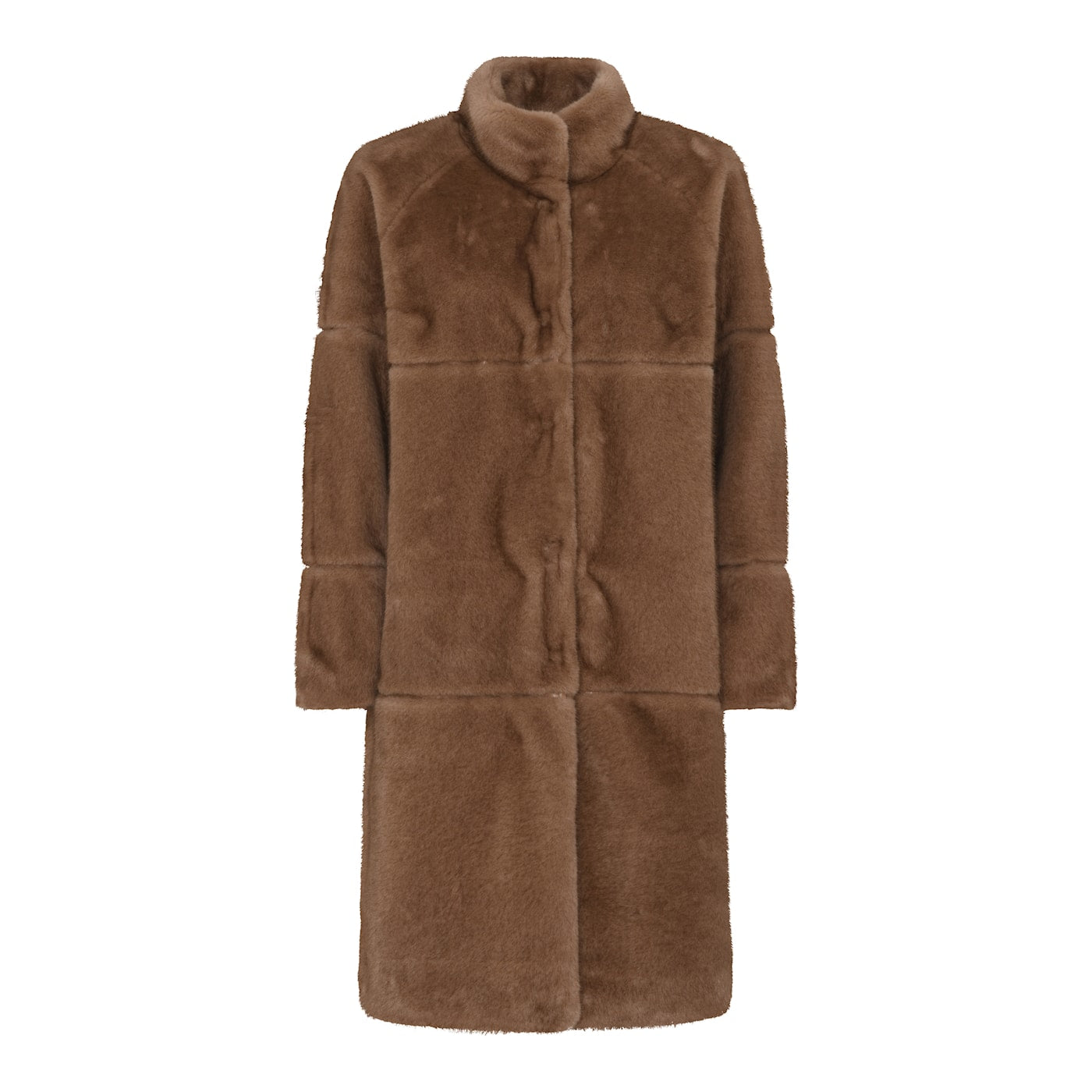 Micha pitkä tekoturkki, elegantti ja pehmeä tekoturkki. Ylellinen pitkä takki arkeen ja juhlaan.