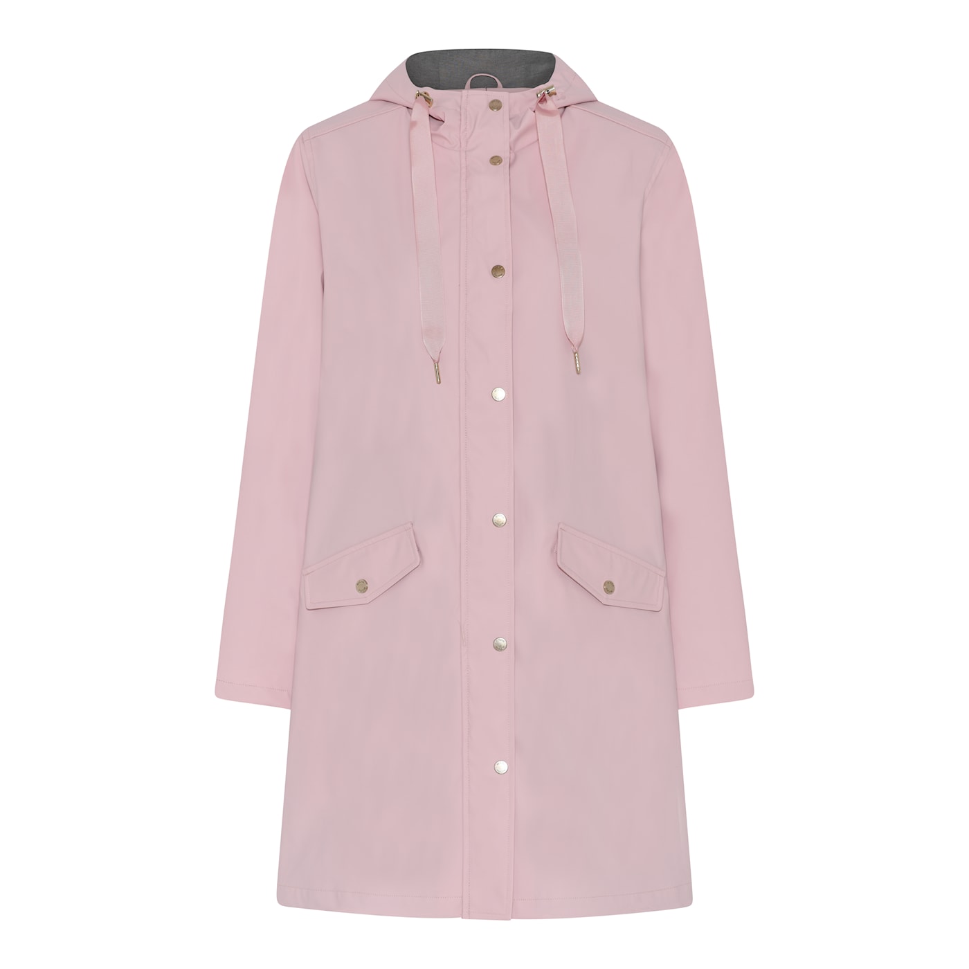 Micha vuorellinen sadetakki, tyylikäs city-sadetakki naisille, rento leikkaus ja vedenpitävä materiaali.