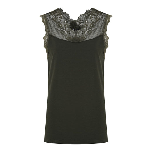 Elegantti naisten toppi pehmeällä ja joustavalla materiaalilla. Naisellinen toppi arkeen ja juhlaan.