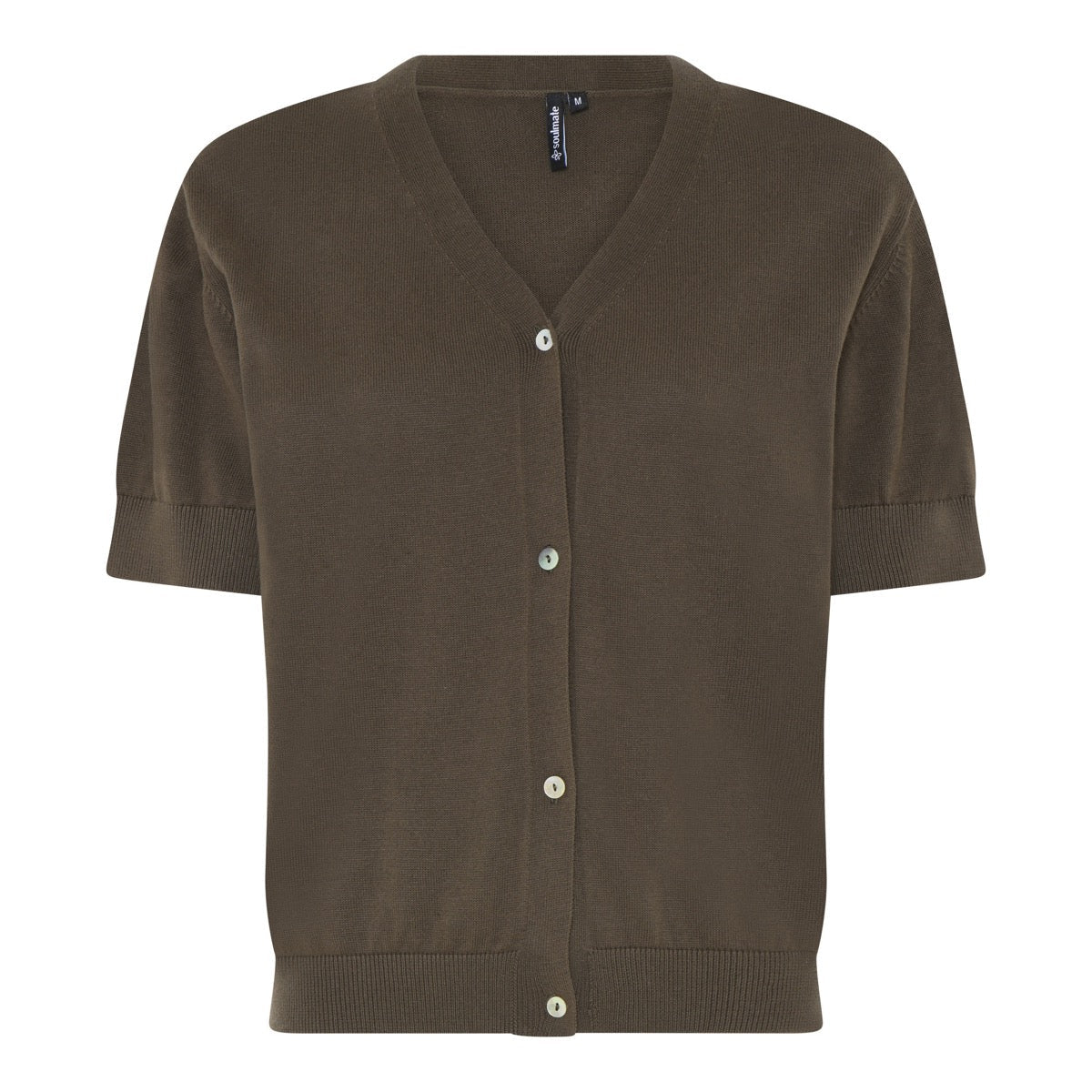 Soulmate Tulip 2 neuletakki – lyhythihainen puuvillatakki arkeen ja toimistolle