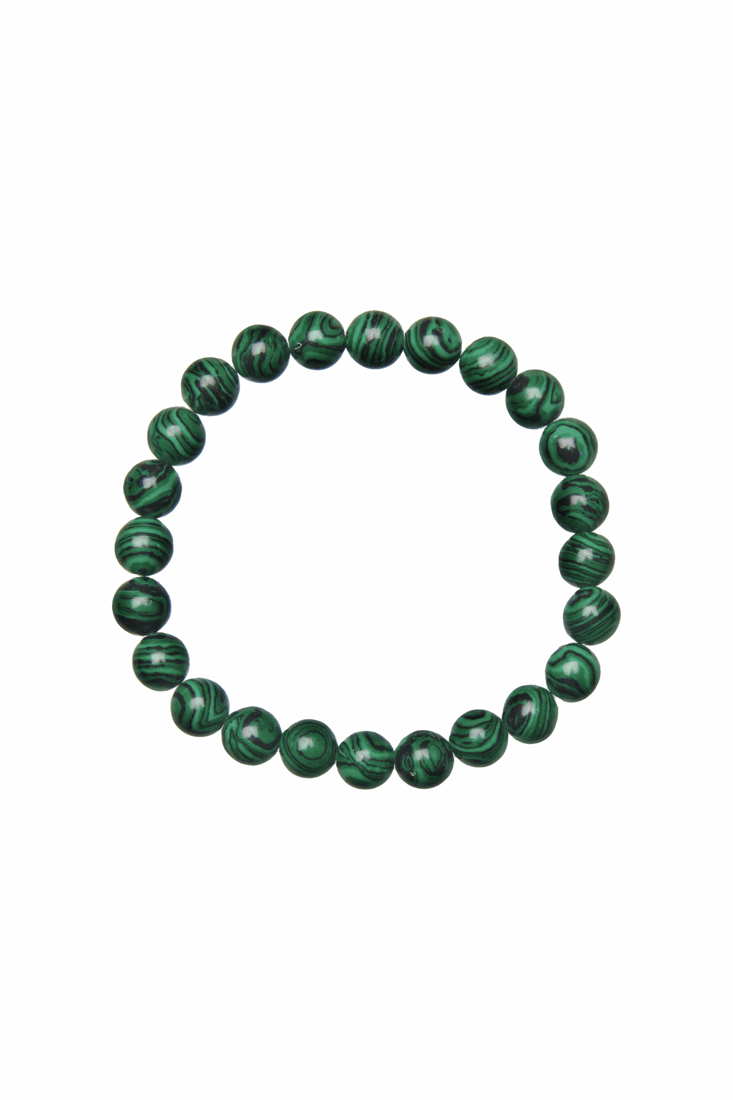 Kotirouva rannekoru marmoroiduilla kivihelmillä, joustava ja kevyt, ajaton design.